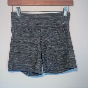 Justice Gray Shorts with Moisture Wicking Fabric and‎ Wide Waistband